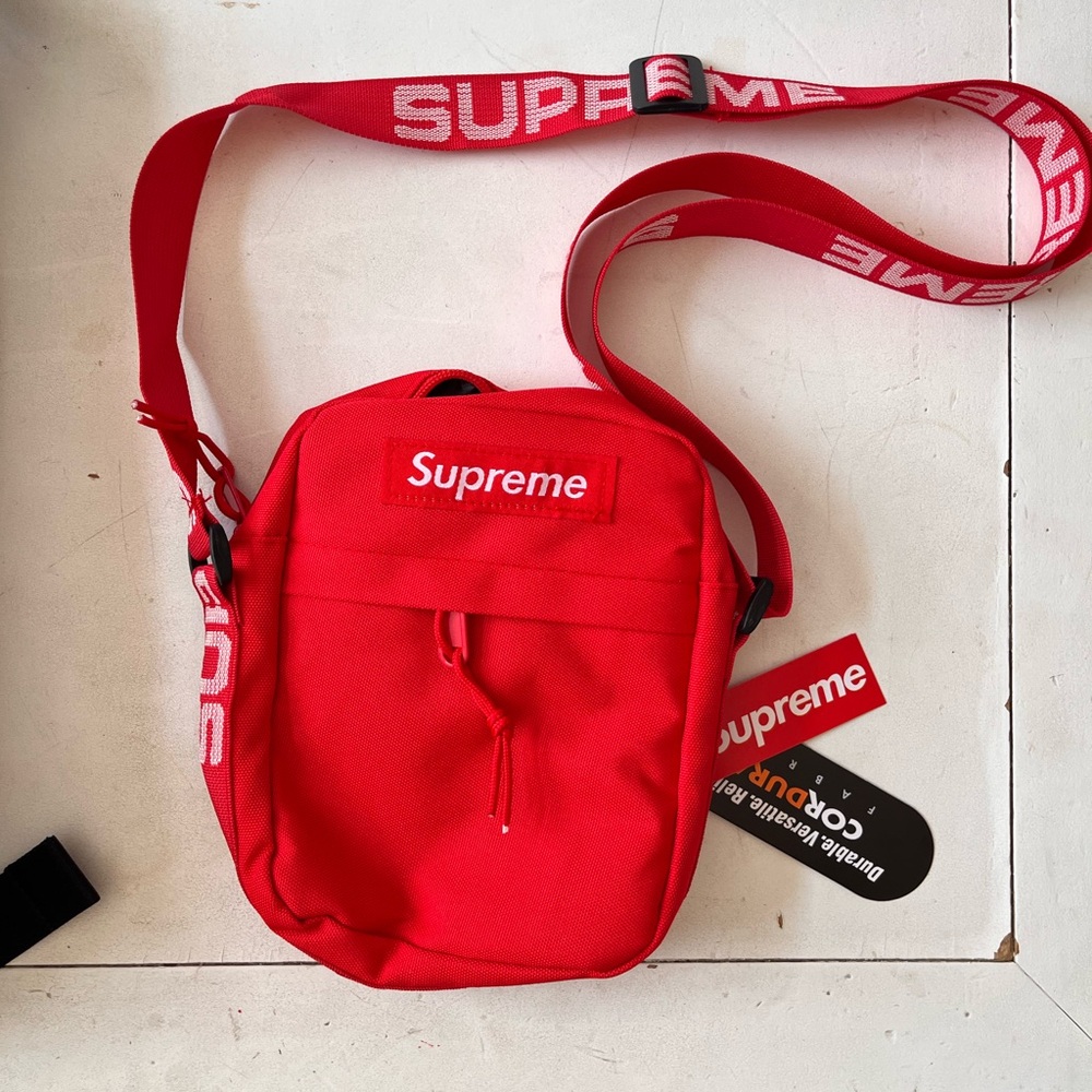 Supreme Red Crossbody Bag